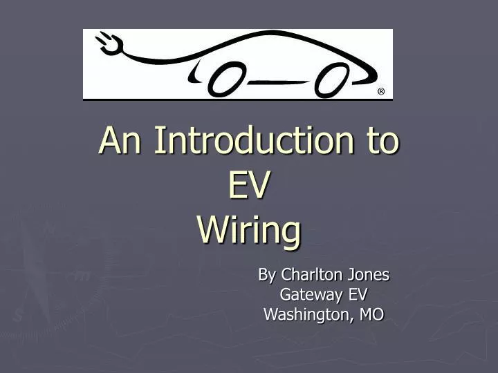 an introduction to ev wiring