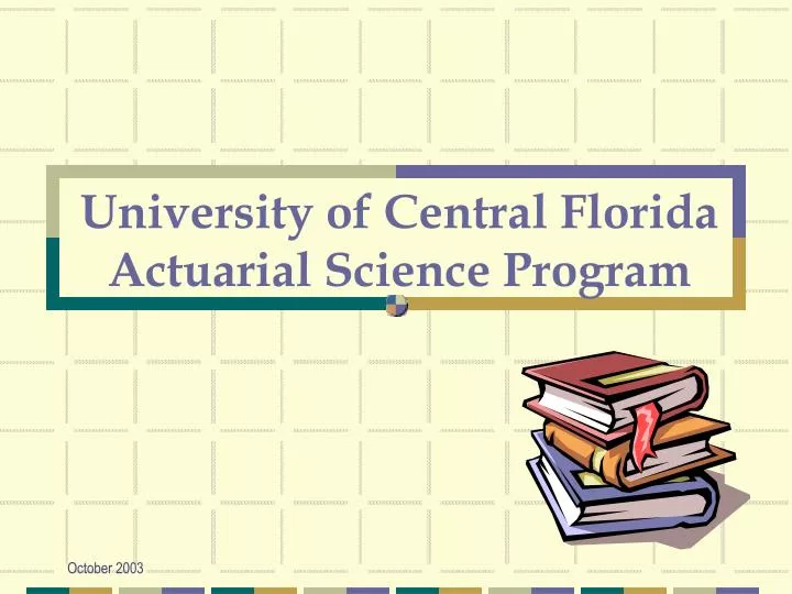 university of central florida actuarial science program