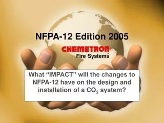 NFPA-12 Edition 2005