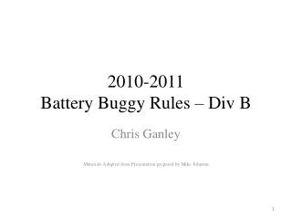 2010-2011 Battery Buggy Rules – Div B