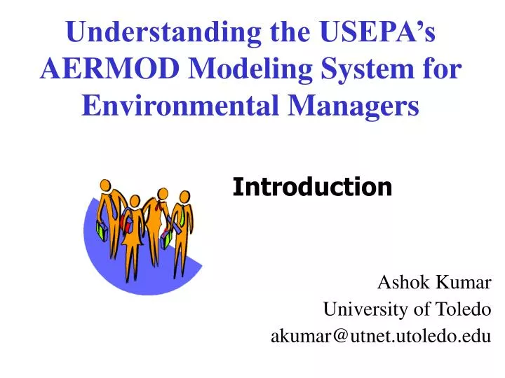 understanding the usepa s aermod modeling system for environmental managers