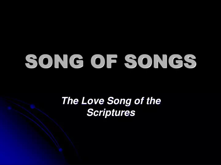 song of songs