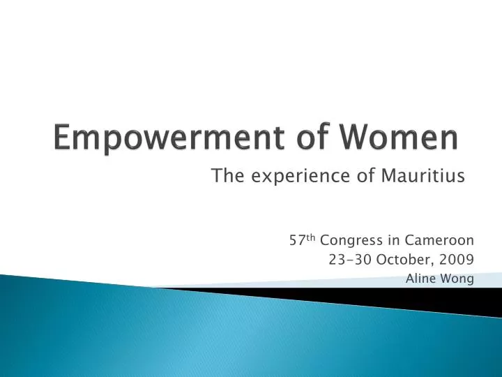 empowerment of women