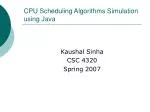 PPT - Operating Systems CPU Scheduling Algorithms PowerPoint ...