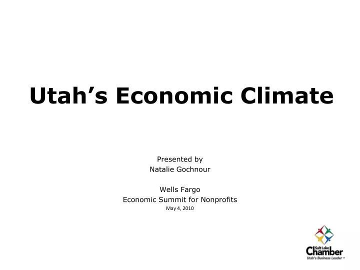 utah s economic climate