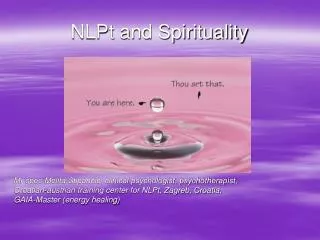 NLPt and Spirituality