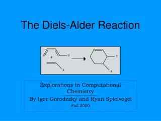 The Diels-Alder Reaction