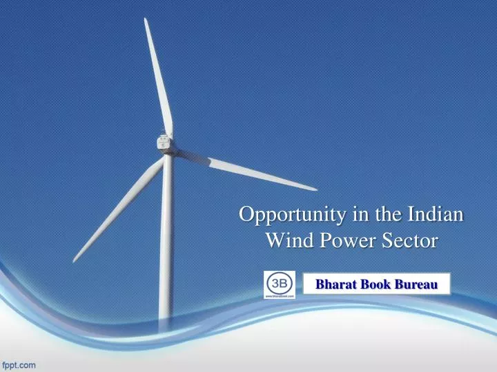 opportunity in the indian wind power sector