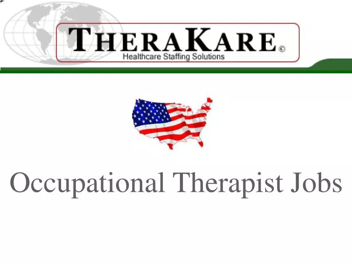 occupational therapist jobs
