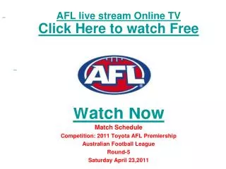 Carlton vs Adelaide Crows live Streaming Toyota AFL Premiers