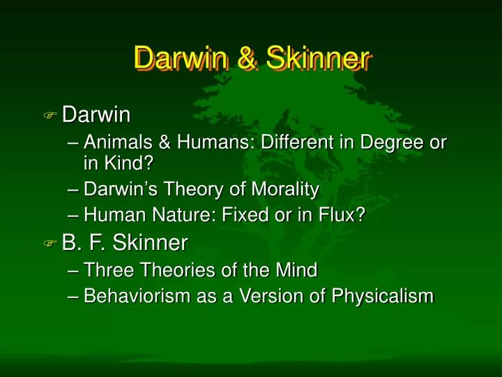 darwin skinner