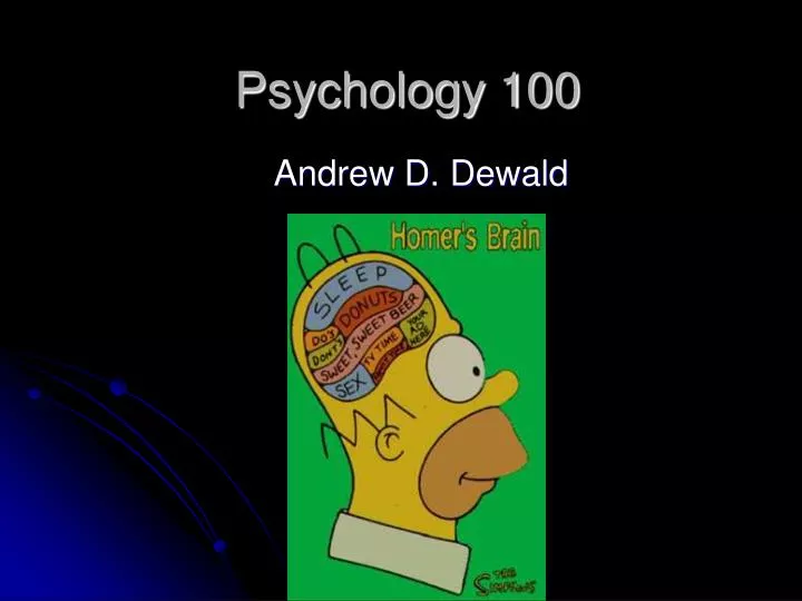 psychology 100