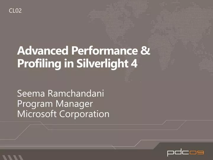 advanced performance profiling in silverlight 4
