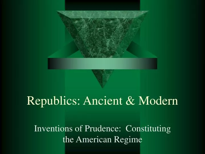 republics ancient modern