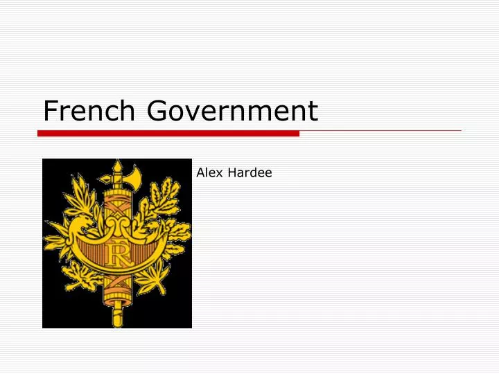 french government