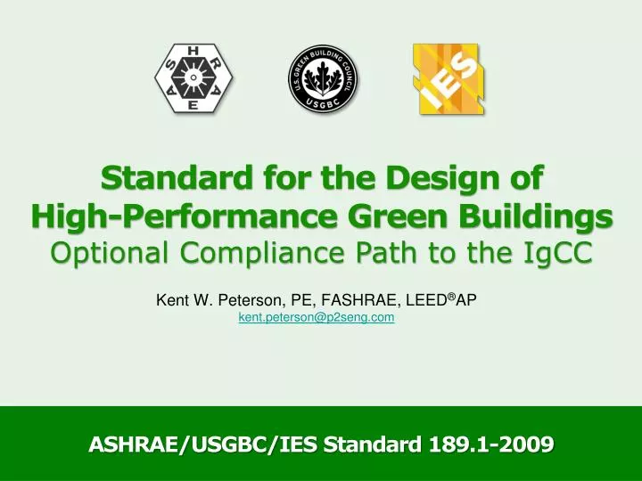 ashrae usgbc ies standard 189 1 2009