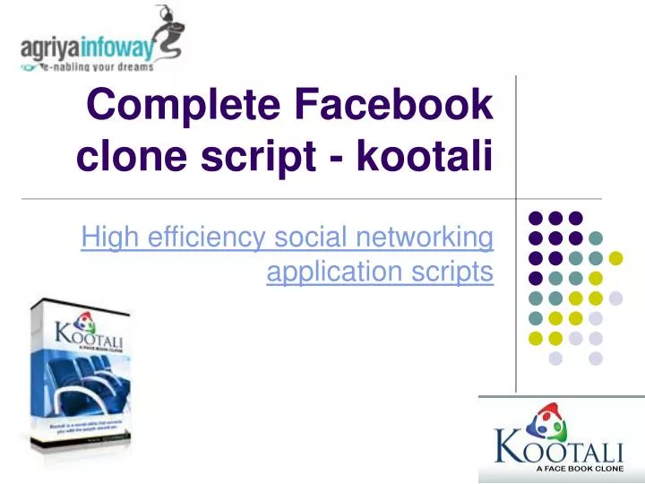complete facebook clone script kootali