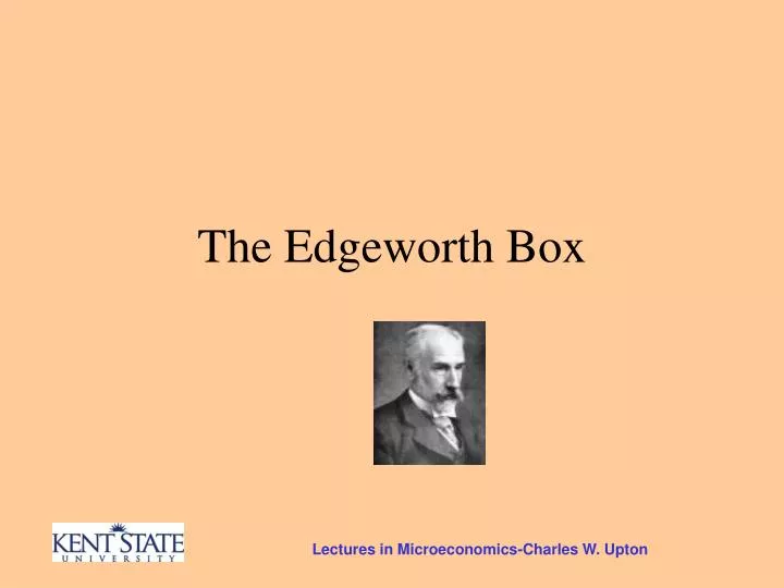 the edgeworth box