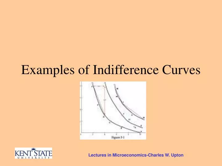 examples of indifference curves