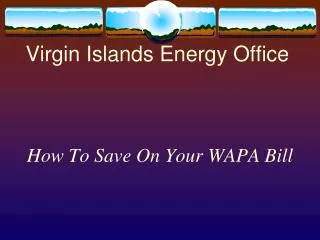Virgin Islands Energy Office