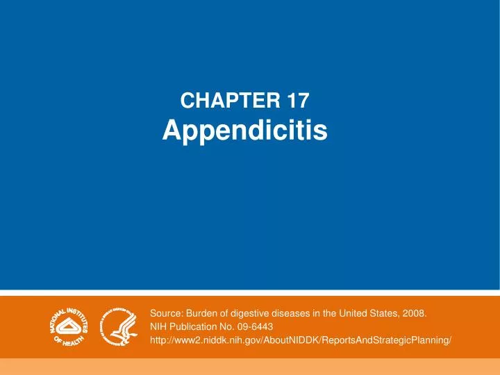 chapter 17 appendicitis