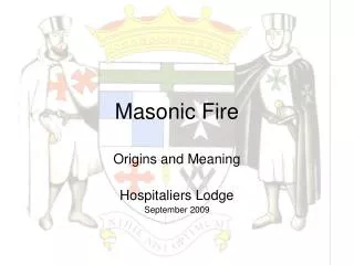 Masonic Fire