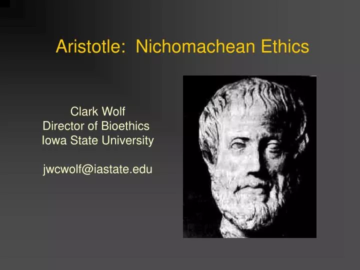 aristotle nichomachean ethics