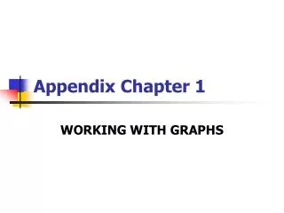 Appendix Chapter 1