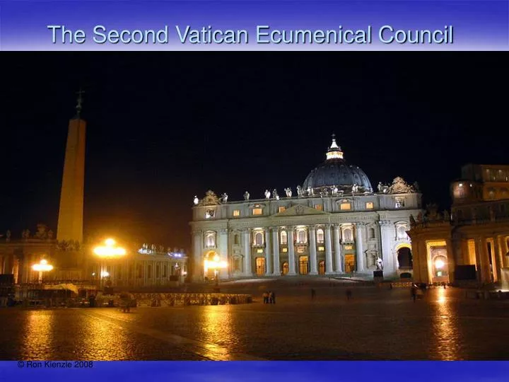the second vatican ecumenical council