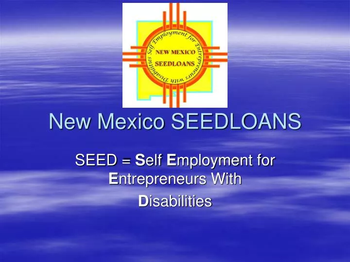 new mexico seedloans