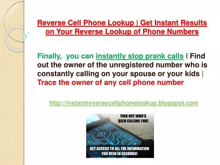 reverse cell phone lookup get instant results on your reverse lookup of phone numbers