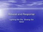 Arousal and Response - slide 1