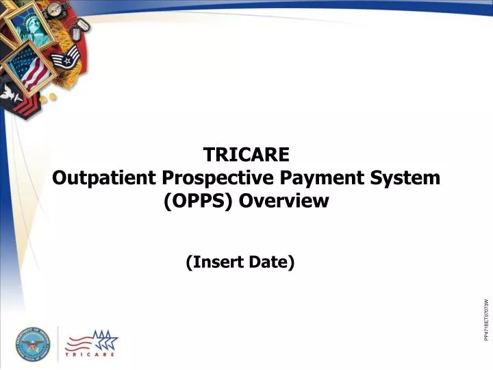 tricare outpatient prospective payment system opps overview