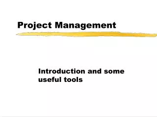 project management