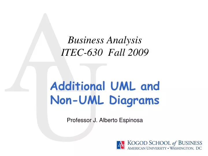 business analysis itec 630 fall 2009