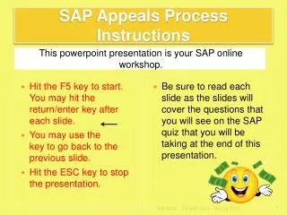 SAP Appeals Process Instructions