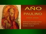 Generosity and Unity in "The Letters of Paul: 2 Corinthians - slide 1