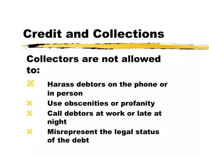 credit and collections