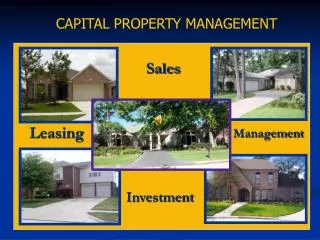 CAPITAL PROPERTY MANAGEMENT