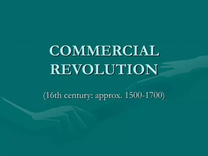 commercial revolution