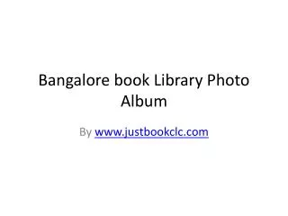 book libray in bangalore