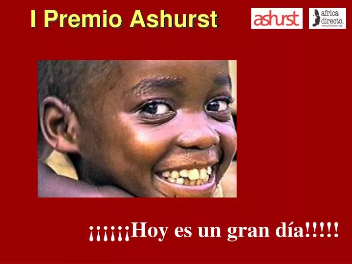 i premio ashurst