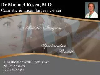 Dr Michael Rosen - Plastic Surgeon New Jersey
