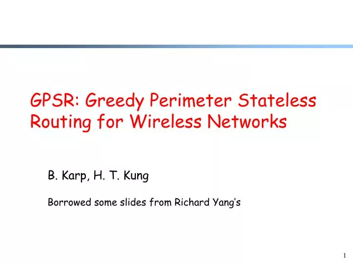 gpsr greedy perimeter stateless routing for wireless networks