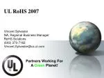 UL RoHS 2007 - slide 1