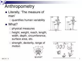 Anthropometry