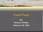 Fossil Fuels - slide 1