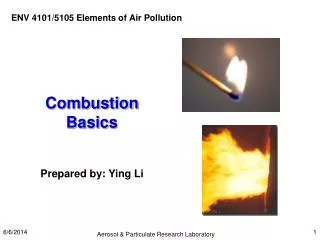 Combustion Basics