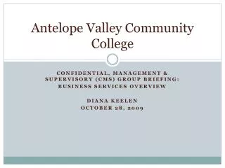 Antelope Valley Community College