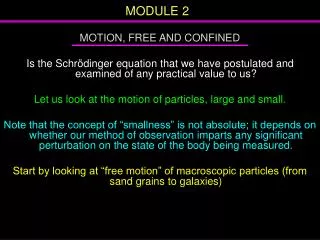 MODULE 2